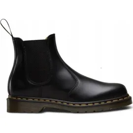 Dr. Martens 2976 Yellow Stitch Smooth black smooth leather 36