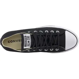 Converse Chuck Taylor All Star Platform Low Top Black/Black/White 37