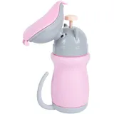 UPKOCH 1stk Tragbares Urinal Verstellbares Schöne Urinflasche Pinkelflasche Für Kinder Toilette Verstellbares Notfall-urinal Für Babys Weibliches Urinalgerät Kinderautos Pp Rosa