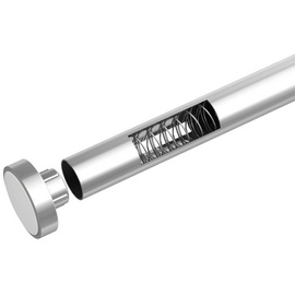 Wenko Metall Teleskop-Duschvorhangstange Luz