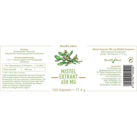sinoplasan gmbh Mistelextrakt 450 mg Mono Kapseln 120 St.