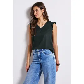STREET ONE V-Neck Top Grün 34