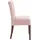 Home Affaire 4-Fußstuhl »Talia«, (Set), 2 St., Webstoff, rosa