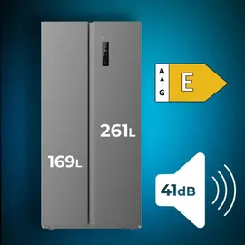 Cecotec Bolero CoolMarket SBS 559 (559 l, 1770 mm hoch, Edelstahl)