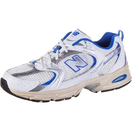 New Balance 530 White/Silver Metallic/Blue 44