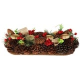 Home Styling Adventskranz mit Zapfen, Kerzenhalter, 41 cm