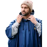 TinyTin - Yale Blue - Regenponcho blau - 100% wasserdicht - Fahrradponcho - Regenponcho Erwachsene - Unisex - Regenponcho Fahrrad - Regenponcho Damen - Regenponcho Herren - Regenponcho Herren - - 100