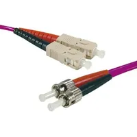 Exertis Connect LWL Patchkabel HD, 50/125 μm, OM4-Faser, 2x