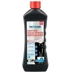 HEITMANN Kaffemaschinen Entkalker, Kalklöser wirkt sicher und lebensmittelsauber, 250 ml - Flasche