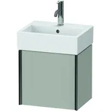 Duravit XViu Waschtisch-Unterschrank XV4231LB207 43,4x33,4x39,7cm, schwarz matt, links, betongrau matt
