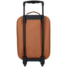 Vadobag Trolley "Kidzroom Current Legend", Kinder, Gr. B/H/T: 32cm x 42cm x 11cm, braun, Polyester, bedruckt, Koffer, mit niedlichem Bären-Gesicht