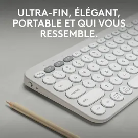 Logitech K380s Pebble Keys 2 AZERTY FR