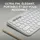 Logitech K380s Pebble Keys 2 AZERTY FR