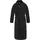Normani Unisex Baumwoll-Bademantel 450 g/m2 Flee in Schwarz | Gr.: XXL