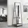 [en.casa] Standspiegel Ruffano 148,5 x 40 cm Schwarz