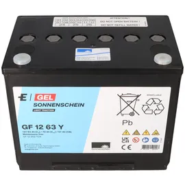 Sonnenschein / Exide Sonnenschein GF 12 063 Y O dryfit Blei Gel Antriebsbatterie 12V 63Ah (C5) VRLA
