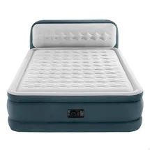Intex Dura Beam Deluxe Ultra Plush Luftmatratze - Grey - 152 x 236 x 86 cm