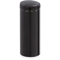 Klarstein Cleanton Sensor-Mülleimer, 50 Liter Volumen, rund, touchless: automatisches Öffnen und Schließen, Müllbeutelhalterung, Materialien: D...