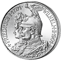 Das Silber der letzten preußischen Könige - originale Silbermünzen