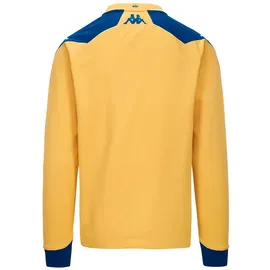 Kappa AS Monaco Sweatshirt 2023/24 Gelb/Blau Herren Gr. L