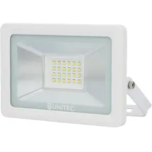 Unitec LED Strahler Aluminium 14 W 1700 lm inkl. Kabelanschluss weiß
