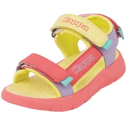Kappa Sandale, - mit schönen Farbakzenten, Gr. 32, coral-multi (rosa), , 39194416-32