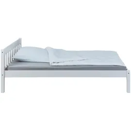 MID.YOU Einzelzimmer, Vilmar in Echtholz Kiefer, Weiß,