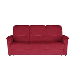 Polstermöbel Oelsa Schlafsofa  Sarah ¦ rot ¦ Maße (cm): B: 223 H: 100 T: 92.0