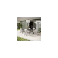Alexander Rose PAVILION Dining Sessel mit Kissen