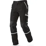 tmg clothing TMG® Arbeitshose Style Cargohose Herren, Bundhose, schwarz, Größe 56