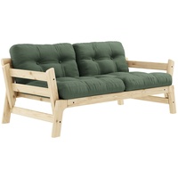 Karup Design Step Sofabed, Olivengrün, 70 x 158 x 74