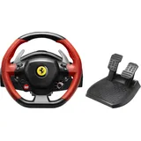 ThrustMaster Ferrari 458 Spider Racing Wheel (Xbox One S, Xbox Series S, Xbox One X, Xbox Series X), Gaming Controller, Rot, Schwarz