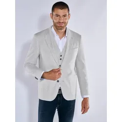 engbers Herren Freizeit-Sakko regular grau uni - 25