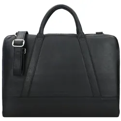 Cowboysbag Holden Aktentasche Leder 40 cm Laptopfach black Schwarz Herren 