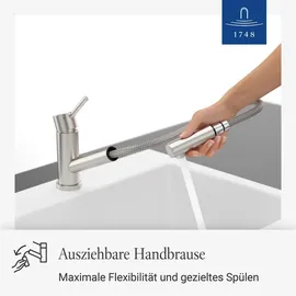 Villeroy & Boch Como Shower Window edelstahl massiv 925800LC