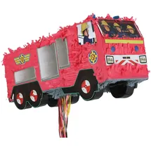 Magni Pull-Pinata Feuerwehrmann Sam Rot