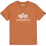 Alpha Industries Basic T-Shirt braun S