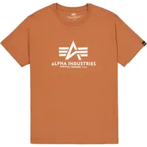 Alpha Industries Basic T-Shirt braun S