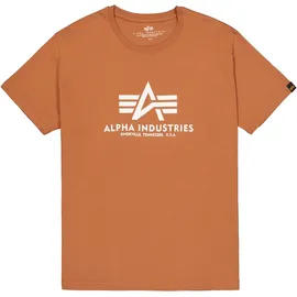 Alpha Industries Basic T-Shirt braun S