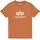 Alpha Industries Basic T-Shirt braun S
