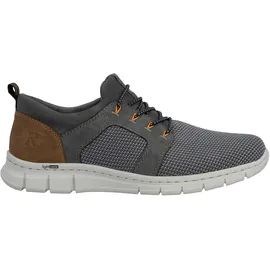 Rieker Slip-Ons Herren Grau/Braun 45
