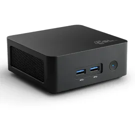 CSL Mini-PC Narrow Box Black N100 2023 4K Ultra HD Intel Core N100 3,4 GHz 8 GB RAM 500 GB SSD Intel UHD Graphics Win 11 Pro