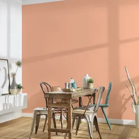Architects Paper Unitapete Orange Wohnzimmer Schlafzimmer Büro