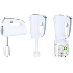 EMERIO Handmixer „HMS-113257.11“ Mixer grau (weiß, grau) Handmixer