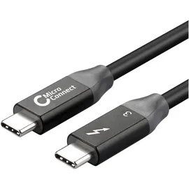 MicroConnect USB-C 2 m Schwarz