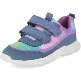 superfit Mädchen Halbschuhe, blau, Gr.23 - Blau,Rosa - 23