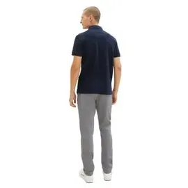 Tom Tailor 1037547 Traveler Slim Chinohose White Navy Zig Zag Structure 30 32