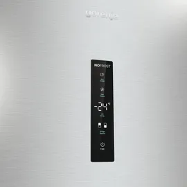 Gorenje NRK62CA2XL4 Kühl-Gefrier-Kombination, 361 Liter, Grau Metallic - Grau