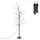 ECD Germany LED-Baum 120 cm 240 warmweißen LEDs, Lichterbaum mit Timer,