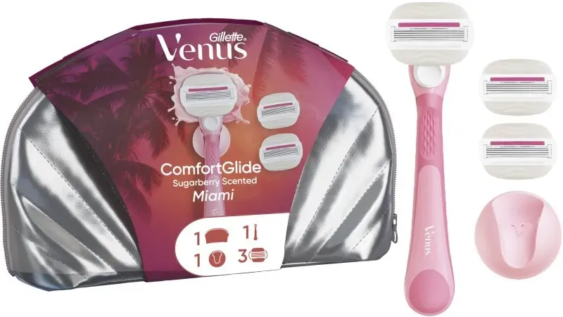 Gillette Venus Comfortglide Sugarberry Miami Gift Set Geschenkset für Damen